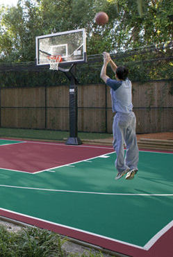 backyard basketball